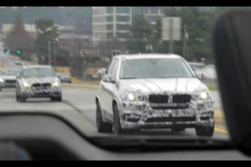 Первое видео нового BMW X5 BMW X5 серия F15