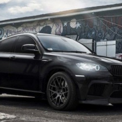 «Эмка» BMW X6 со свежим карбоновым обвесом