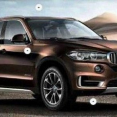 BMW представляет автомобиль BMW X5 F15 третьего поколения.