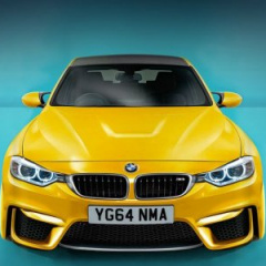 Официальное фото спортивного седана BMW M3