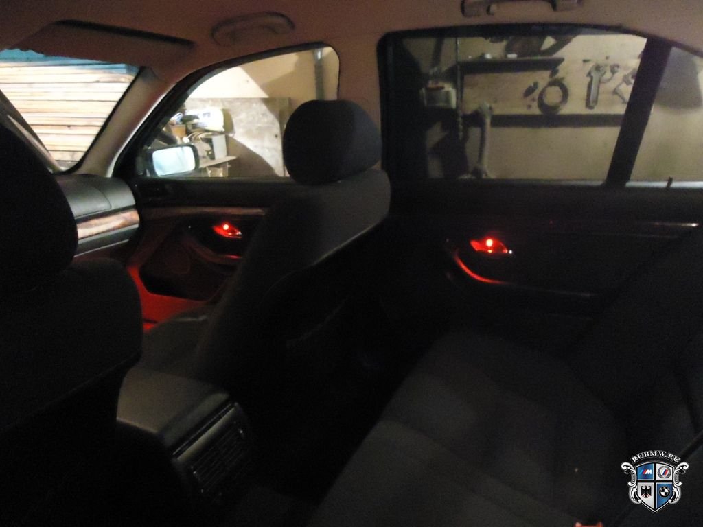 bmw f30 подсветка салона