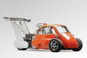 Гонки по прямой на BMW Isetta BMW Ретро Все ретро модели