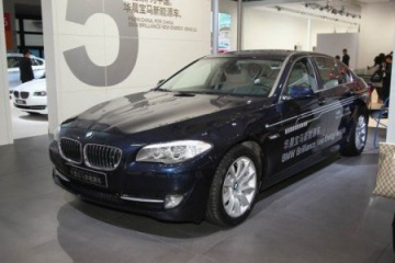 BMW тестирует новый гибрид 5-Series BMW 5 серия F10-F11