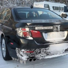 BMW тестирует новый гибрид 5-Series