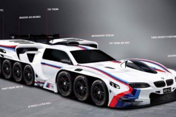 42-колесный BMW – мечта Элая BMW Концепт Все концепты