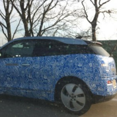 BMW i3 во время теста был пойман фотографом-шпионом