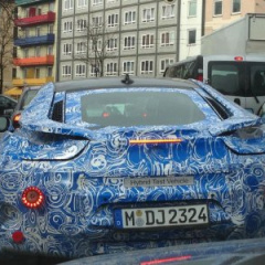 Во время тестирования в Мюнхене был замечен BMW i8