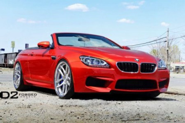 BMW M6 Convertible на дисках от D2 Forged Wheels BMW 6 серия F12-F13