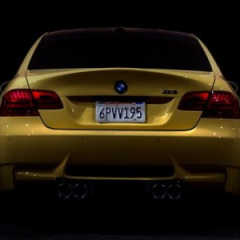 Тюнинг BMW M3 Coupe (E92) в цвете Dakar Yellow