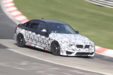 Новый BMW M3 в камуфляже BMW M серия Все BMW M