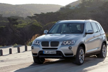 Предварительный осмотр и смена свечей зажигания BMW X3 серия F25