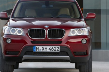 Проверка состояния компонентов подвески и рулевого управления BMW X3 серия F25