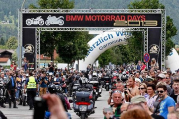 Рекорд посещаемости на BMW Motorrad Days 2013 BMW Мир BMW BMW AG