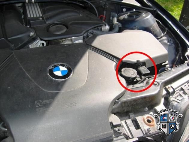 Замена тосола (антифриза) BMW E46
