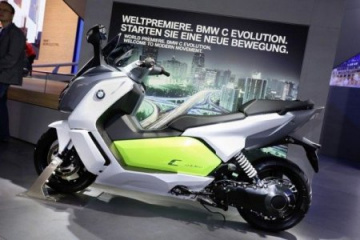 Новый электроскутер BMW C Evolution BMW Мотоциклы BMW Все мотоциклы