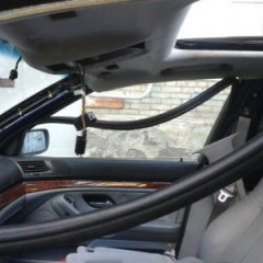 Демонтаж потолка и люка BMW E39