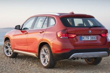 Тест BMW X1 на полигоне BMW X1 серия E84