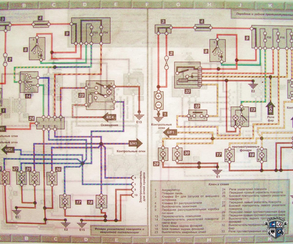 Схема бмв е36
