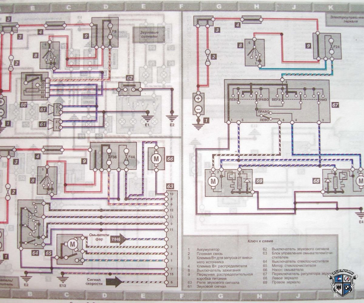Схема бмв е36