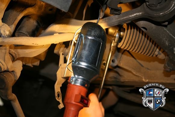 Замена передних амортизаторов на BMW E39
