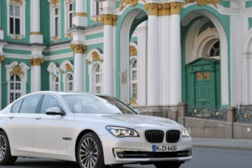 Английское видео BMW 760Li vs. MB S63 AMG - Top Gear BMW 7 серия F01-F02