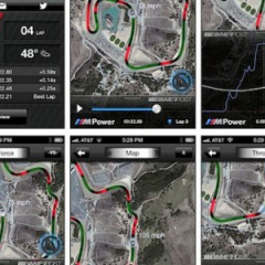 БМВ научила iPhone записывать телеметрию на гоночных треках