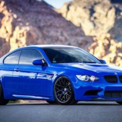 BMW M3 Santorini Blue от Mode Carbon