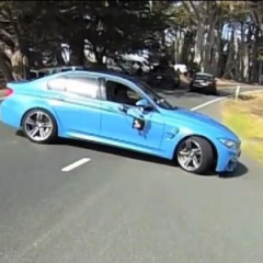 Шпионское видео нового BMW M3