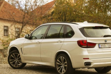 Проверка состояния компонентов подвески и рулевого управления BMW X5 серия F15