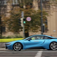 BMW i8 на автодорогах общего пользования