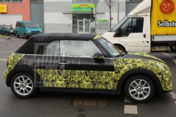 Кабриолет Mini был замечен во время тестов BMW Всё о MINI COOPER Все MINI