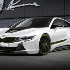 Тизеры BMW CLR i3 и CLR i8 от Lumma Design