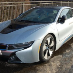 BMW i8 на улицах Лейпцига