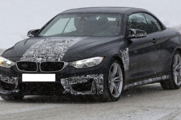 Кабриолет BMW M4 готовится к премьере BMW 4 серия F33