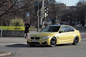 «Живые» фото BMW M3 пятого поколения BMW 3 серия F80