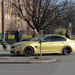 «Живые» фото BMW M3 пятого поколения