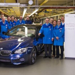 BMW M6 Gran Coupe стал девятимиллионным автомобилем произведенный в Дингольфинге
