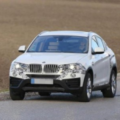 Фото серийного BMW X4