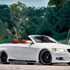 Кабриолет BMW 335i с тюнингом из Индонезии
