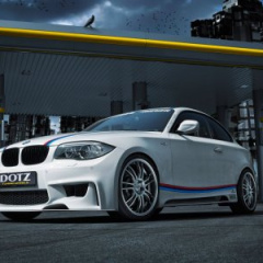 BMW 135i Coupe в исполнении Dotz Shift и Rieger Tuning