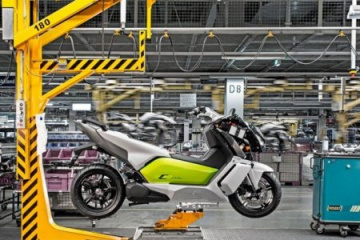 Началось производство электроскутеров BMW C Evolution BMW Мотоциклы BMW Все мотоциклы