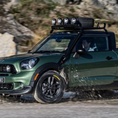 Уникальный пикап MINI Paceman теперь представлен официально