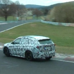 На Нюргбургринге испытывают новый BMW X1