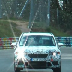 На Нюргбургринге испытывают новый BMW X1