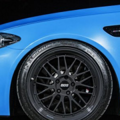 BMW M5 (F10) от ателье IND в цвете Marina Blue