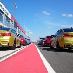 Новые BMW M4 M3 на Moscow Raceway