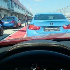 Новые BMW M4 M3 на Moscow Raceway