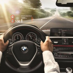 Новый проекционный дисплей от Bosch для BMW и MINI