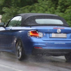 Шпионские фото BMW 2 Series Convertible