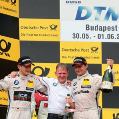 BMW победитель в третьем этапе DTM